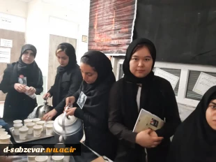 حرکت خودجوش دانشجویان محترم رشته ی تربیت کودک دانشکده فنی و حرفه ای دختران سبزوار در برگزاری مراسم سوگواری بانوی دوعالم حضرت فاطمه زهرا (س) 8