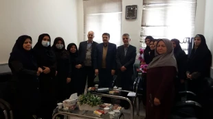 مراسم تجلیل از زحمات و خدمات بی شائبه و صادقانه ۳۰ سال خدمتِ کارمندان بازنشسته دانشکده فنی و حرفه ای دختران سبزوار در سال جاری، با حضور جناب آقای دکتر خزاعی ریاست محترم دانشکده و جمعی از مسئولین و کارکنان برگزار شد. 8