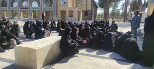 مراسم معنوی بدرقه و اعزام دانشجویان به اردوی راهیان نور برگزار شد 5