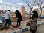 آیین درختکاری در  دانشکده فنی و حرفه ای دختران سبزوار  به روایت  تصویر  7