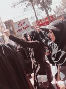 حضور پرشور دانشجویان مسئولین دانشکده فنی دختران سبزوار در راهپیمایی روز قدس  4