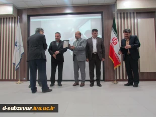 حضور معاونت محترم فرهنگی و دانشجویی دانشگاه فنی و حرفه ای جناب آقای دکتر جلیلی  در دانشکده های فنی و حرفه ای سبزوار 6