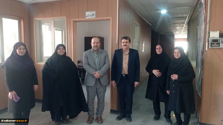 حضور معاونت محترم فرهنگی و دانشجویی دانشگاه فنی و حرفه ای جناب آقای دکتر جلیلی  در دانشکده های فنی و حرفه ای سبزوار 10