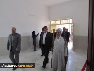 حضور معاونت محترم فرهنگی و دانشجویی دانشگاه فنی و حرفه ای جناب آقای دکتر جلیلی  در دانشکده های فنی و حرفه ای سبزوار 15
