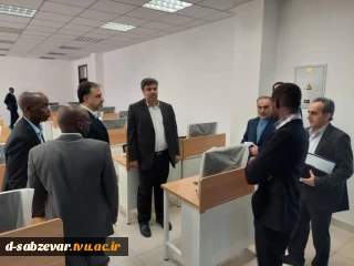 بازدید از محل تخصیصی برای تأسیس شعبه دانشگاه در مالی