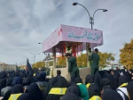 حضور پرشور و حداکثری اساتید ،کارکنان و دانشجویان دانشکده فنی و حرفه ای دختران سبزوار در مراسم تشییع شهدای گمنام  2