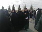 حضور پرشور و حداکثری اساتید ،کارکنان و دانشجویان دانشکده فنی و حرفه ای دختران سبزوار در مراسم تشییع شهدای گمنام 2