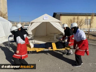برگزاری مانور سراسری زلزله و ایمنی 7