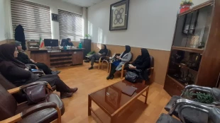 برگزاری جلسه هم اندیشی با حضور ریاست محترم دانشکده و کارکنان  و سرپرستان محترم حوزه معاونت فرهنگی و دانشجویی 3