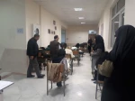 بازدید نماینده محترم نظارت و ارزیابی و تضمین کیفیت استان خراسان رضوی جناب آقای مهندس گل ماهی از نحوه برگزاری امتحانات پایانی نیمسال تحصیلی  (مهرماه) 1402  آموزشکده فنی دختران سبزوار  2