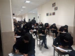 بازدید نماینده محترم نظارت و ارزیابی و تضمین کیفیت استان خراسان رضوی جناب آقای مهندس گل ماهی از نحوه برگزاری امتحانات پایانی نیمسال تحصیلی  (مهرماه) 1402  آموزشکده فنی دختران سبزوار  6