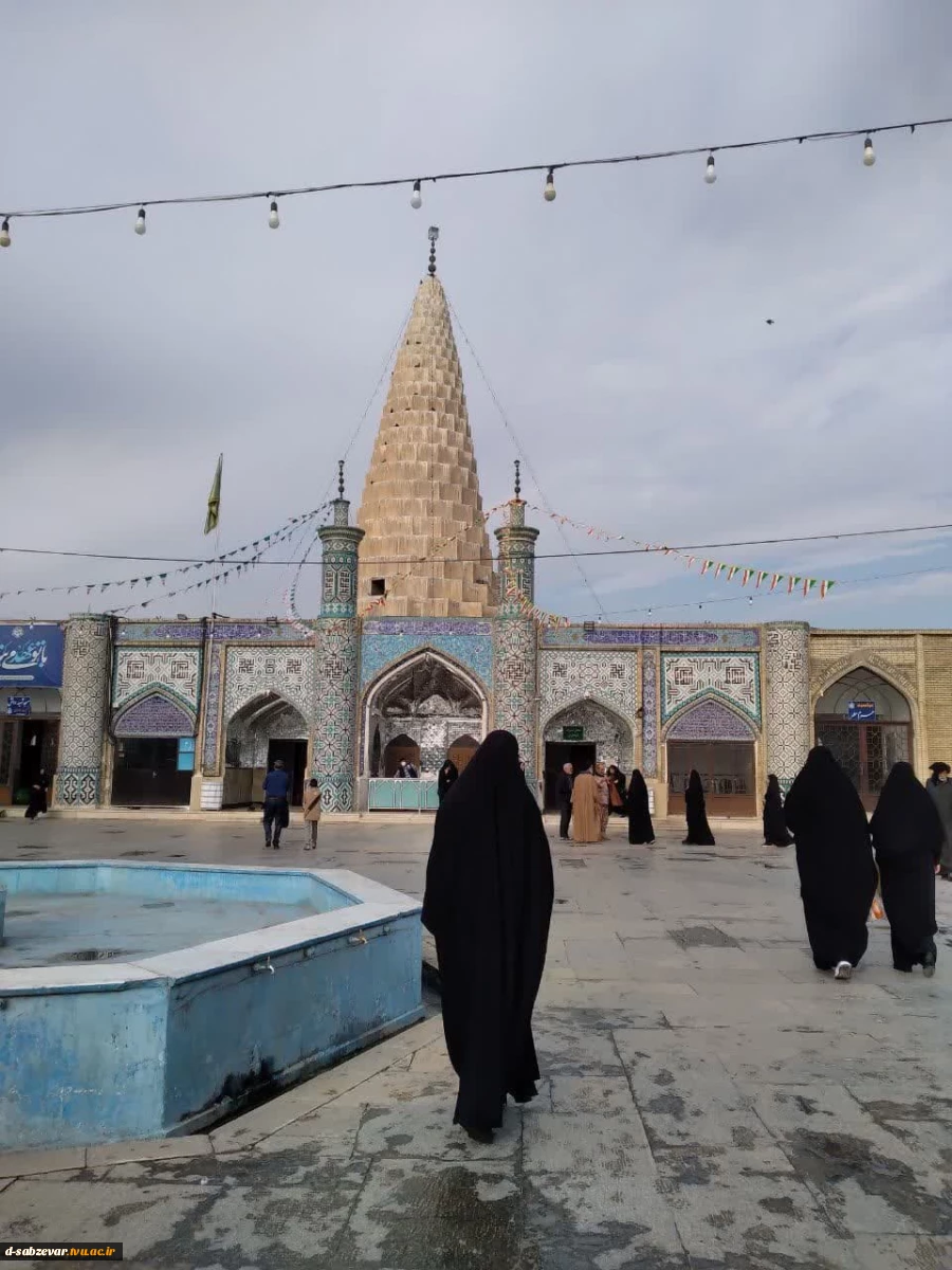بازدید از مناطق عملیاتی جنوب کشور(راهیان نور ) دانشکده فنی و حرفه ای دختران سبزوار  2