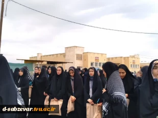 بازدید از مناطق عملیاتی جنوب کشور(راهیان نور ) دانشکده فنی و حرفه ای دختران سبزوار  10
