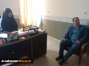 بازدید مسئولین محترم سازمان مرکزی دانشگاه فنی و حرفه ای کشور از دانشکده های فنی وحرفه ای سبزوار  3