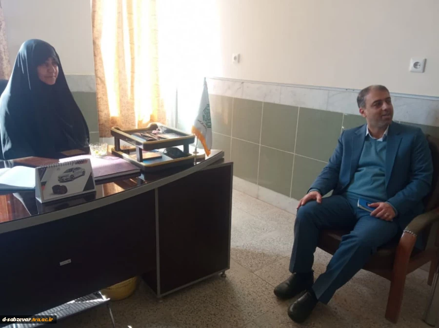 بازدید مسئولین محترم سازمان مرکزی دانشگاه فنی و حرفه ای کشور از دانشکده های فنی وحرفه ای سبزوار  3