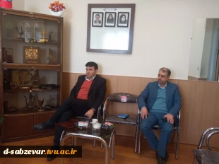 بازدید مسئولین محترم سازمان مرکزی دانشگاه فنی و حرفه ای کشور از دانشکده های فنی وحرفه ای سبزوار  6