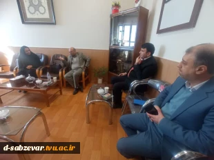 بازدید مسئولین محترم سازمان مرکزی دانشگاه فنی و حرفه ای کشور از دانشکده های فنی وحرفه ای سبزوار  8