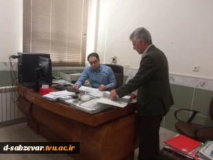 بازدید مسئولین محترم سازمان مرکزی دانشگاه فنی و حرفه ای کشور از دانشکده های فنی وحرفه ای سبزوار  9
