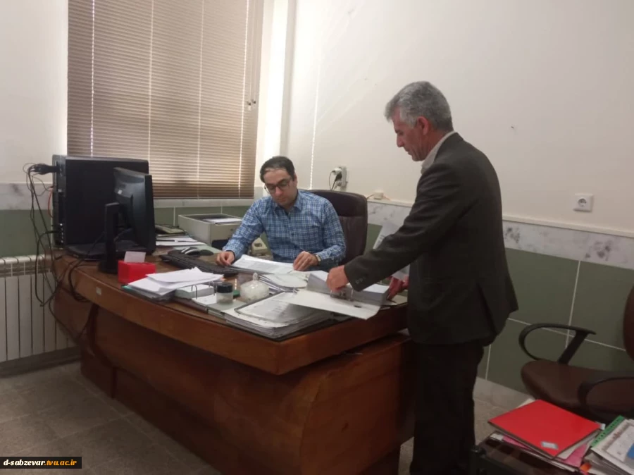 بازدید مسئولین محترم سازمان مرکزی دانشگاه فنی و حرفه ای کشور از دانشکده های فنی وحرفه ای سبزوار  9