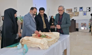 برپایی نمایشگاه دست ساخته های دانشجویی دانشجویان دانشکده فنی و حرفه ای دختران سبزوار  9