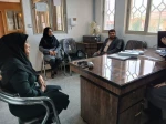بازدید نمایندگان محترم هیات نظارت ، ارزیابی و تضمین کیفیت استان خراسان رضوی از دانشکده فنی و حرفه ای دختران سبزوار ب 9
