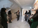 بازدید نمایندگان محترم هیات نظارت ، ارزیابی و تضمین کیفیت استان خراسان رضوی از دانشکده فنی و حرفه ای دختران سبزوار ب 13