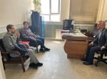 بازدید نمایندگان محترم هیات نظارت ، ارزیابی و تضمین کیفیت استان خراسان رضوی از دانشکده فنی و حرفه ای دختران سبزوار ب 15