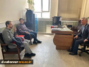 بازدید نمایندگان محترم هیات نظارت ، ارزیابی و تضمین کیفیت استان خراسان رضوی از دانشکده فنی و حرفه ای دختران سبزوار ب 15
