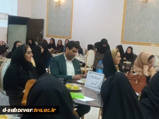 برگزاری اولین جلسه هم اندیشی  اساتید دانشکده فنی و حرفه ای دختران سبزوار در سال 1403 3