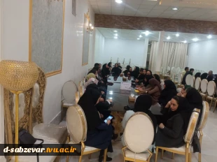 برگزاری اولین جلسه هم اندیشی  اساتید دانشکده فنی و حرفه ای دختران سبزوار در سال 1403 5