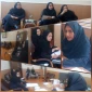 برگزاری جلسه شورای اداری با حضور کارکنان حوزه آموزش در خصوص نحوه برگزاری امتحانات پایانی دانشجویان