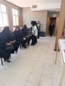 برگزاری ژوژمان دانشجویان رشته ی طراحی و دوخت دانشکده فنی و حرفه ای دختران سبزوار با ریاست محترم و جمعی از مسئولین  4