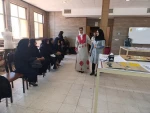 برگزاری ژوژمان دانشجویان رشته ی طراحی و دوخت دانشکده فنی و حرفه ای دختران سبزوار با ریاست محترم و جمعی از مسئولین  6