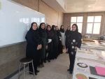 برگزاری ژوژمان دانشجویان رشته ی طراحی و دوخت دانشکده فنی و حرفه ای دختران سبزوار با ریاست محترم و جمعی از مسئولین  8