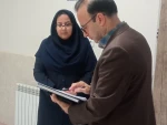 بازدید نماینده محترم هیات نظارت، ارزیابی و تضمین کیفیت دانشگاه فنی و حرفه ای از حوزه برگزاری امتحانات دانشکده ه فنی و حرفه ای دختران سبزوار  5