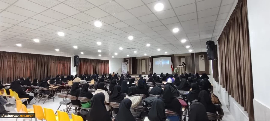 گزارش برگزاری جلسه معارفه و آشنایی دانشجویان جدیدالورود مقطع کاردانی آموزشکده ملی مهارت دختران سبزوار  8