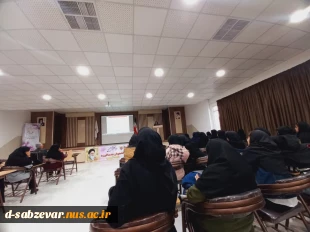 گزارش تصویری از برگزاری جلسه معارفه و آشنایی دانشجویان جدیدالورود کارشناسی آموزشکده ملی مهارت دختران سبزوار 2