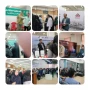 بازدید دانشجویان رشته حسابداری وکامپیوتر از اولین نمایشگاه کار دانشگاه حکیم سبزوار